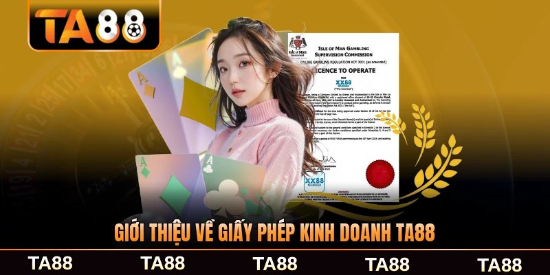Giới thiệu về giấy phép kinh doanh TA88 ngành cá cược 2026 đầy đủ